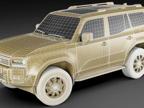 Toyota Land Cruiser 2025 3D Model