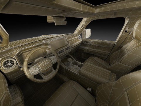 Toyota Land Cruiser 2025 Modello 3D
