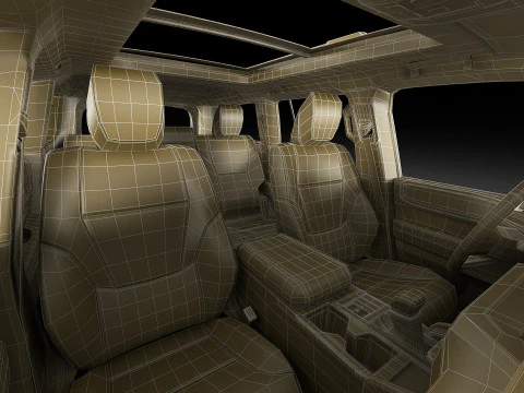 Toyota Land Cruiser 2025 3D Model