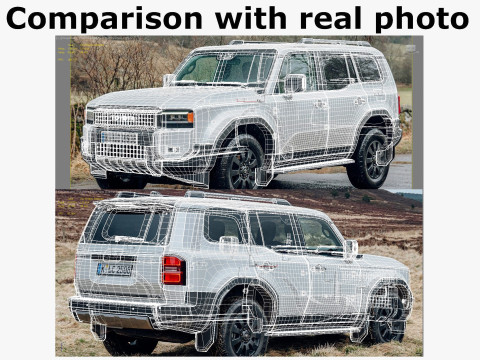 Toyota Land Cruiser 2025 Modello 3D