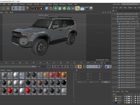 Toyota Land Cruiser 2025 Modello 3D