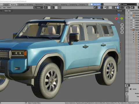 Toyota Land Cruiser 2025 3D Model