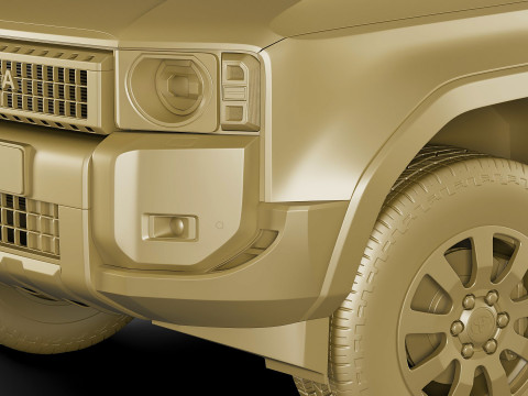 Toyota Land Cruiser First Edition 2025 Modèle 3D