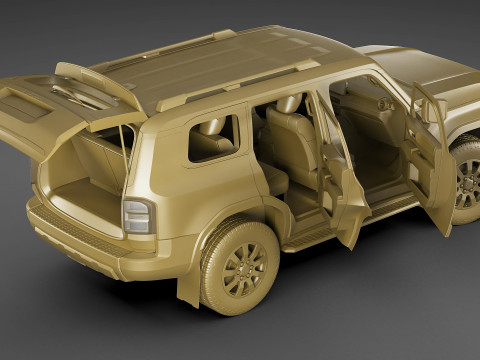 Toyota Land Cruiser First Edition 2025 Modèle 3D
