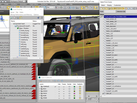 Toyota Land Cruiser First Edition 2025 Modèle 3D