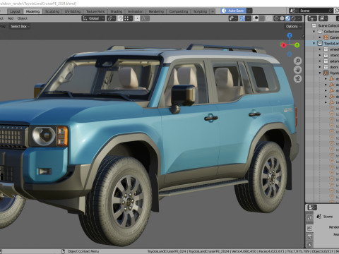 Toyota Land Cruiser First Edition 2025 Modèle 3D