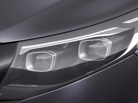 Mercedes Benz V-class 2024 exclusive line 3Dモデル