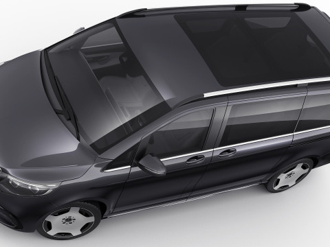 Mercedes Benz V-class 2024 exclusive line 3Dモデル