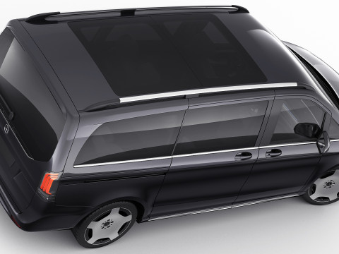 Mercedes Benz V-class 2024 exclusive line 3Dモデル