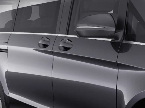 Mercedes Benz V-class 2024 exclusive line 3Dモデル