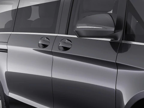 Mercedes Benz V-class 2024 exclusive line 3D Model