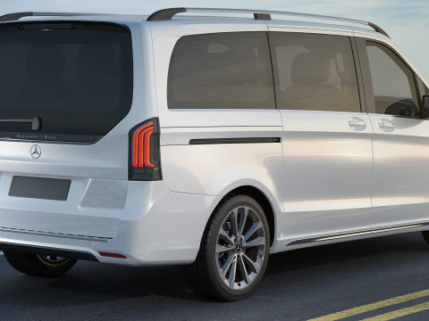 Mercedes-Benz EQV 2024 3D Model