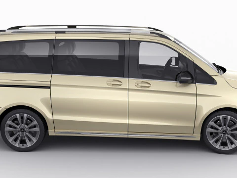 Mercedes-Benz EQV 2024 3D Model