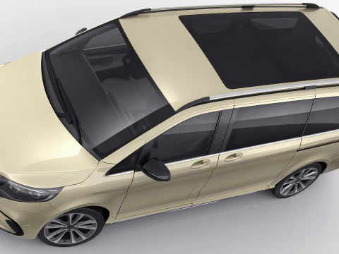 Mercedes-Benz EQV 2024 3D Model