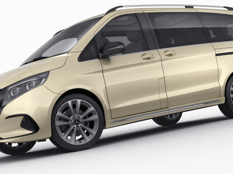 Mercedes-Benz EQV 2024 3D Model