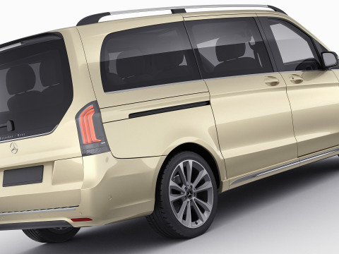 Mercedes-Benz EQV 2024 3D-Modell
