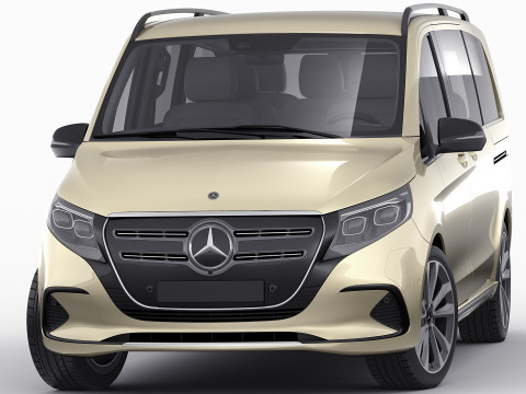 Mercedes-Benz EQV 2024 3D-Modell
