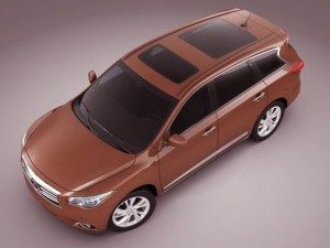 infiniti jx qx60 2013 Modelo 3D