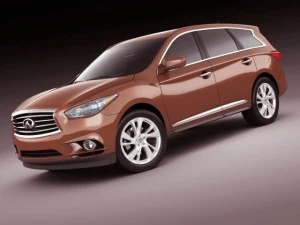 infiniti jx qx60 2013 3D Model