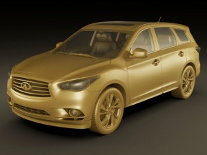 infiniti jx qx60 2013 Modelo 3D