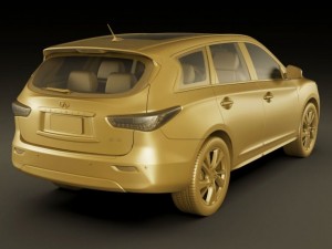 infiniti jx qx60 2013 Modelo 3D