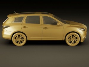 infiniti jx qx60 2013 Modelo 3D