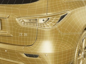 infiniti jx qx60 2013 Modelo 3D