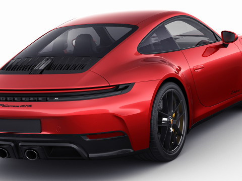 Porsche 911 Carrera GTS 2025 3D Модель