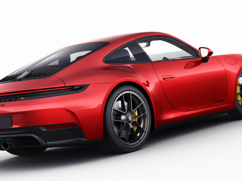 Porsche 911 Carrera GTS 2025 3D Модель