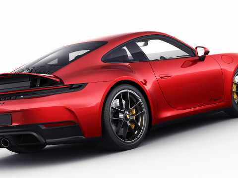 Porsche 911 Carrera GTS 2025 3D Модель