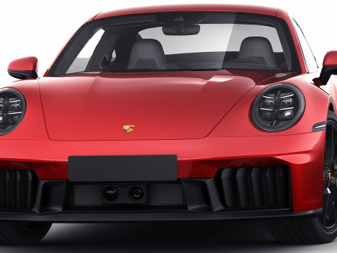 Porsche 911 Carrera GTS 2025 3D Модель