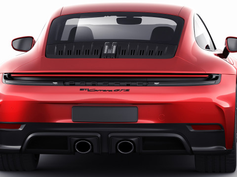 Porsche 911 Carrera GTS 2025 3D Модель