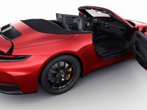 Porsche 911 Carrera GTS Cabriolet 2025 Modelo 3D