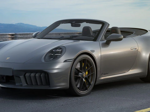 Porsche 911 Carrera GTS Cabriolet 2025 3D Model