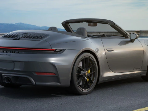 Porsche 911 Carrera GTS Cabriolet 2025 3D Model