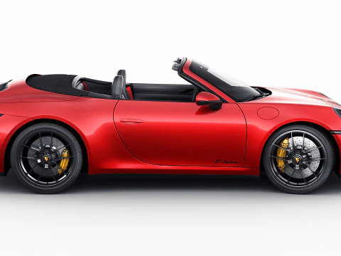 Porsche 911 Carrera GTS Cabriolet 2025 3D Model