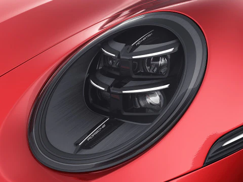 Porsche 911 Carrera GTS Cabriolet 2025 3D Model