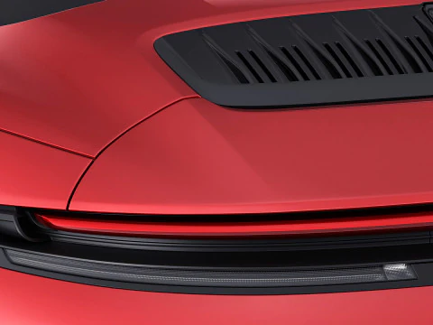 Porsche 911 Carrera GTS Cabriolet 2025 3D Model