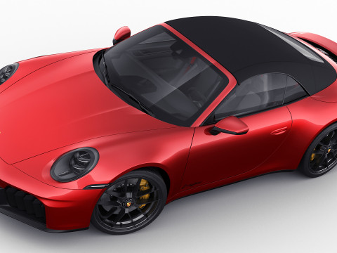Porsche 911 Carrera GTS Cabriolet 2025 Modelo 3D