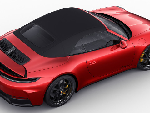 Porsche 911 Carrera GTS Cabriolet 2025 Modelo 3D