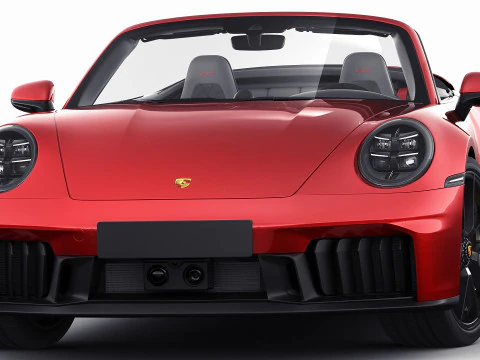 Porsche 911 Carrera GTS Cabriolet 2025 3D Model