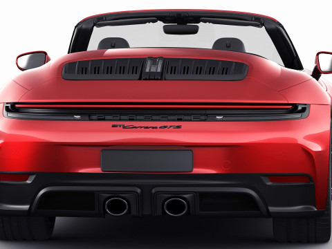 Porsche 911 Carrera GTS Cabriolet 2025 Modelo 3D