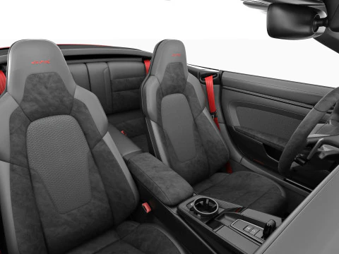 Porsche 911 Carrera GTS Cabriolet 2025 3D Model
