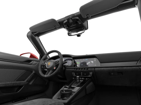 Porsche 911 Carrera GTS Cabriolet 2025 3D Model