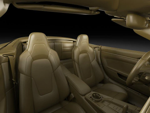 Porsche 911 Carrera GTS Cabriolet 2025 3D Model