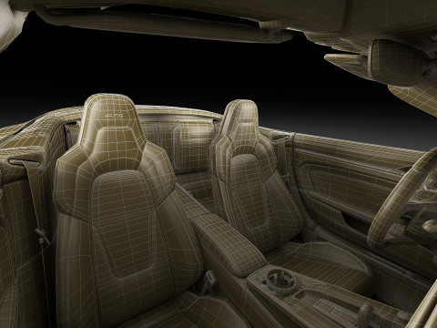 Porsche 911 Carrera GTS Cabriolet 2025 Modelo 3D