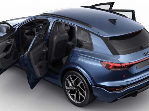 Audi Q6 e-tron 2025 3D Model