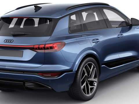 Audi Q6 e-tron 2025 Modèle 3D
