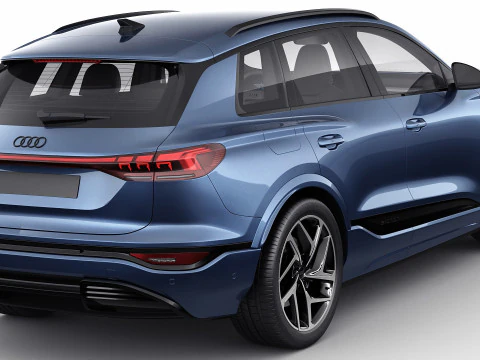 Audi Q6 e-tron 2025 3D Model