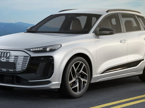 Audi Q6 e-tron 2025 3D Model